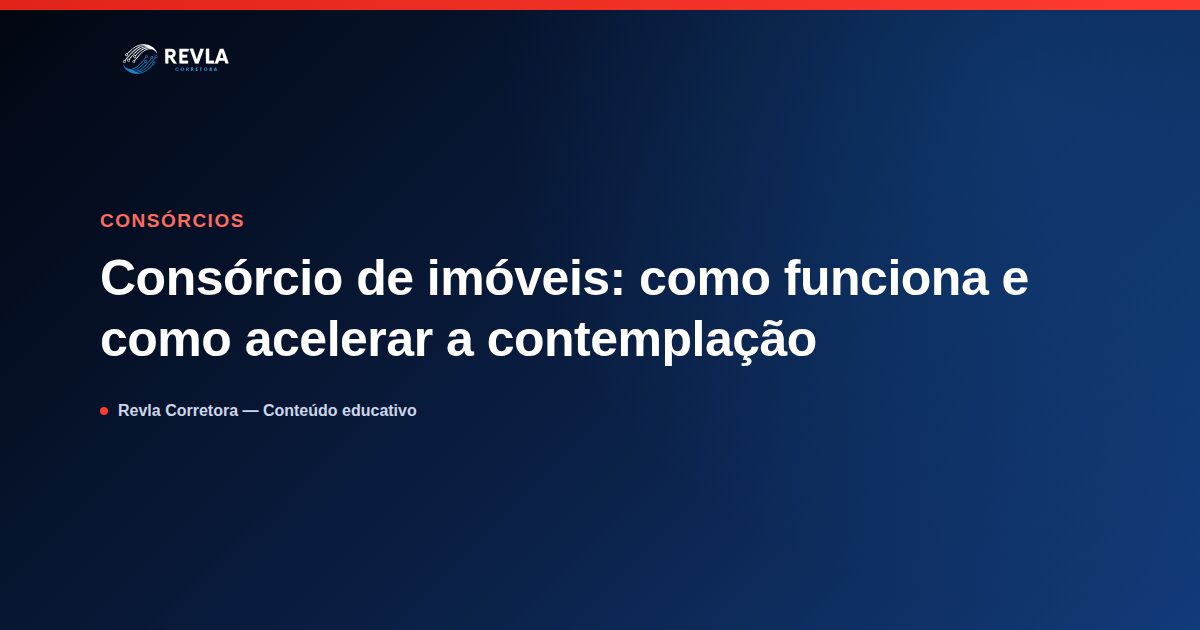 Ilustração sobre como funciona o consórcio de imóveis